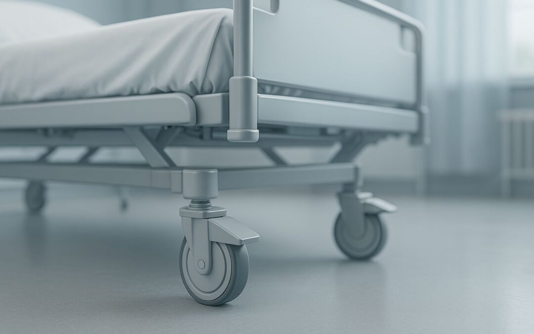 Blokada kółek w łóżku rehabilitacyjnym – jak działa i kiedy ją stosować?